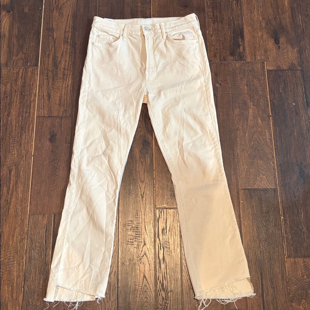MOTHER Cream Women Jeans